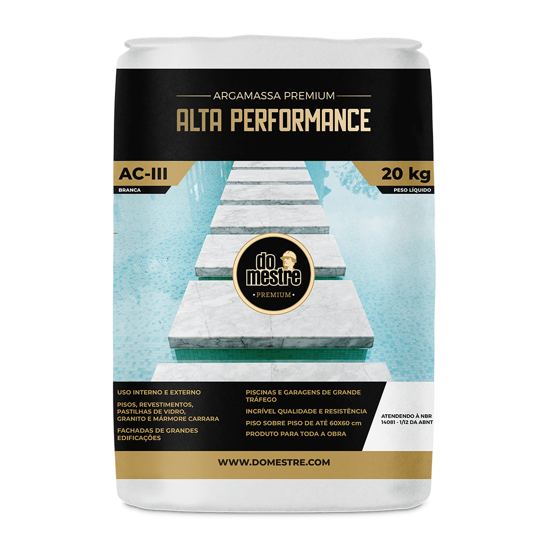ARGAMASSA COLANTE - ACIII - ALTA PERFORMANCE (20kg) - PREMIUM