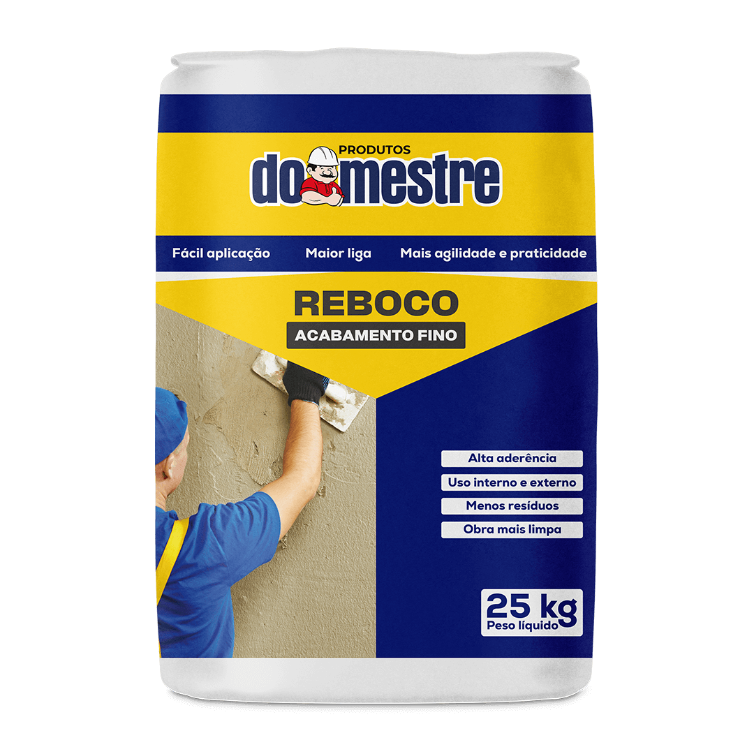 Reboco - Acabamento Fino (25kg)