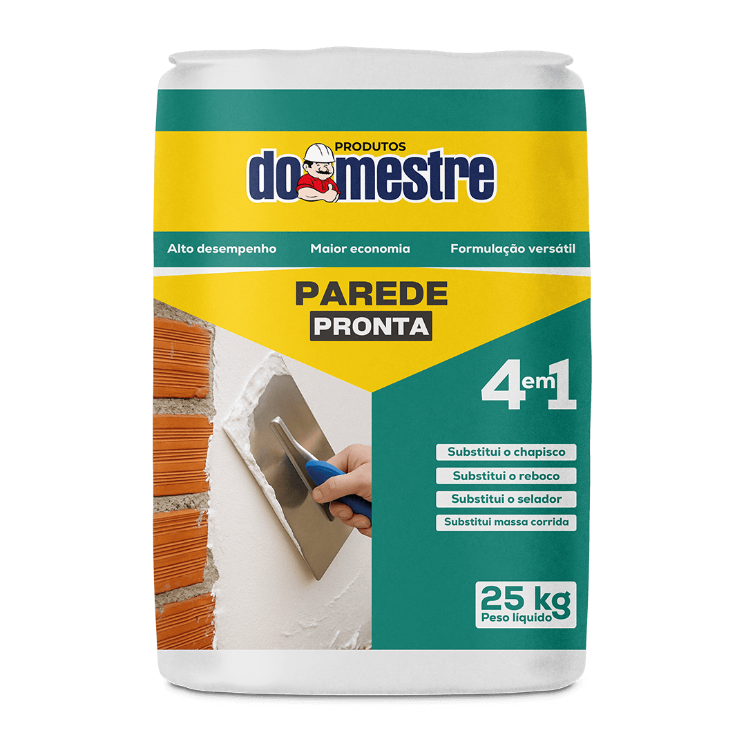 Parede Pronta 4 em 1 (25kg)