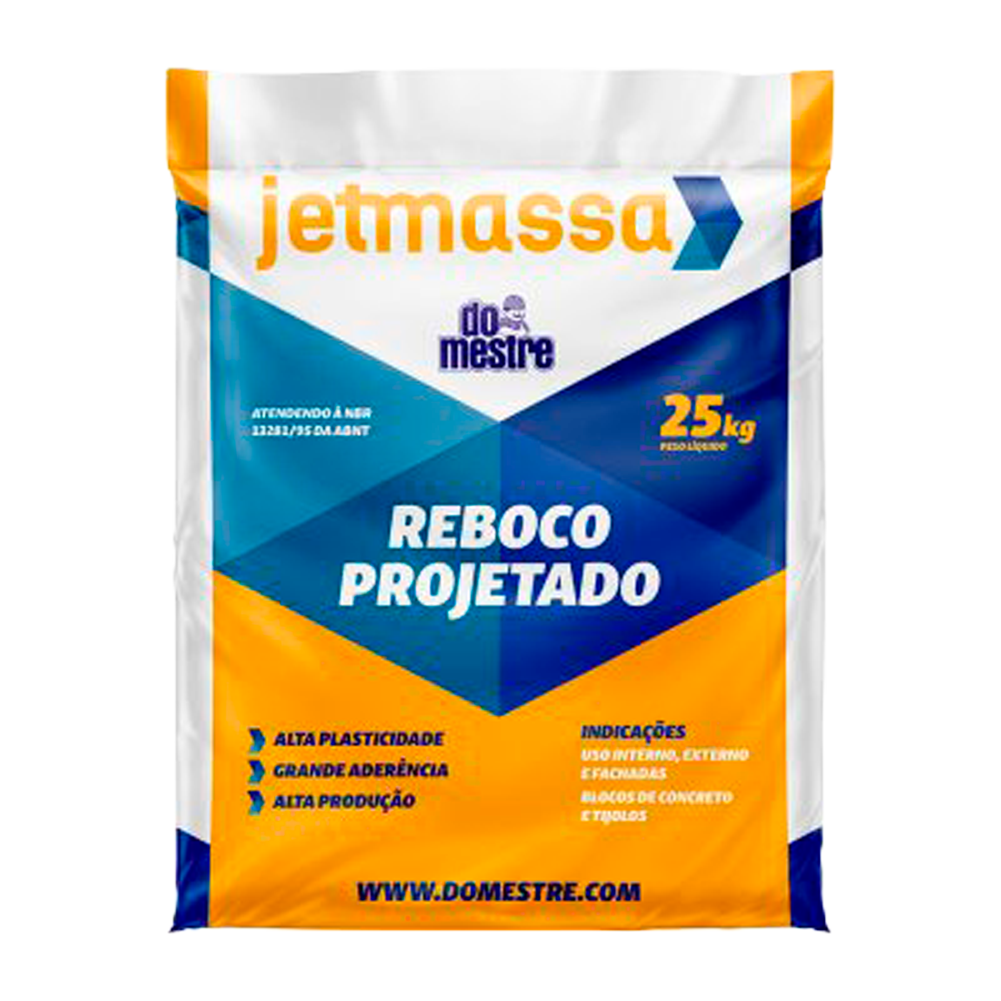 REBOCO PROJETADO JETMASSA (25KG)
